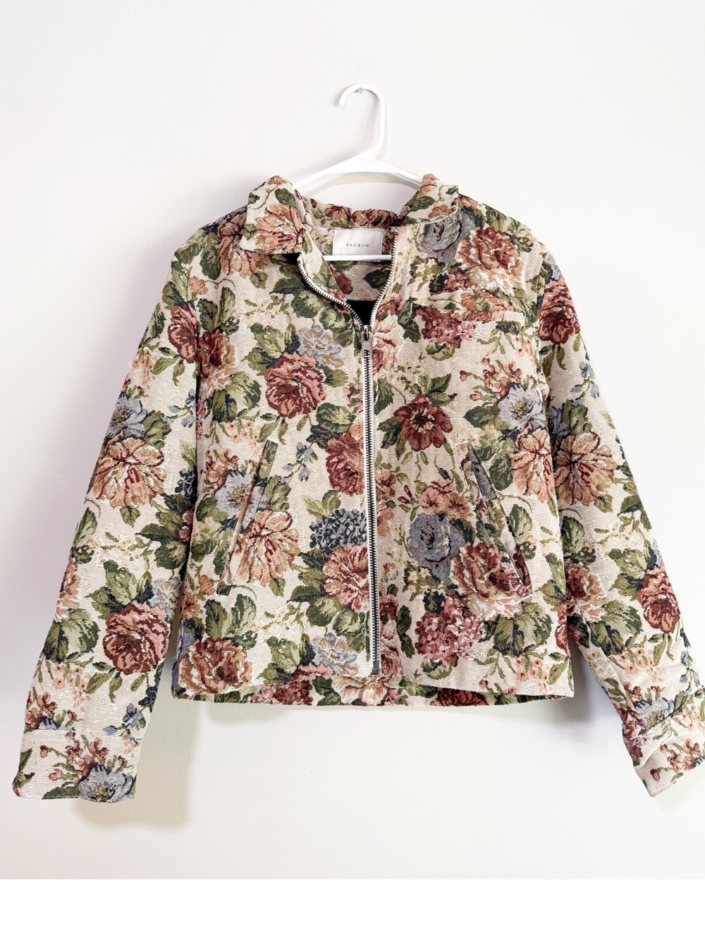 Pacsun floral tapestry vintage inspired cottagecore jacket size small